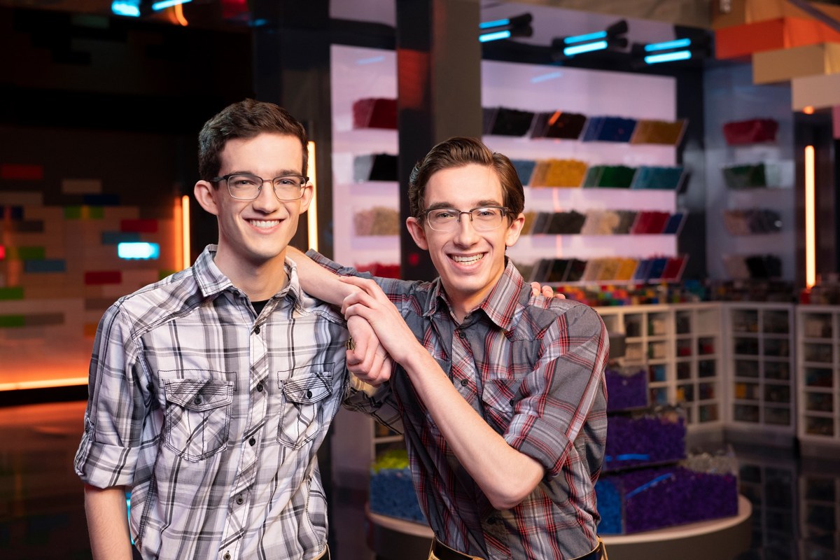 Caleb & Jacob, LEGO Masters US Season 2 team portrait