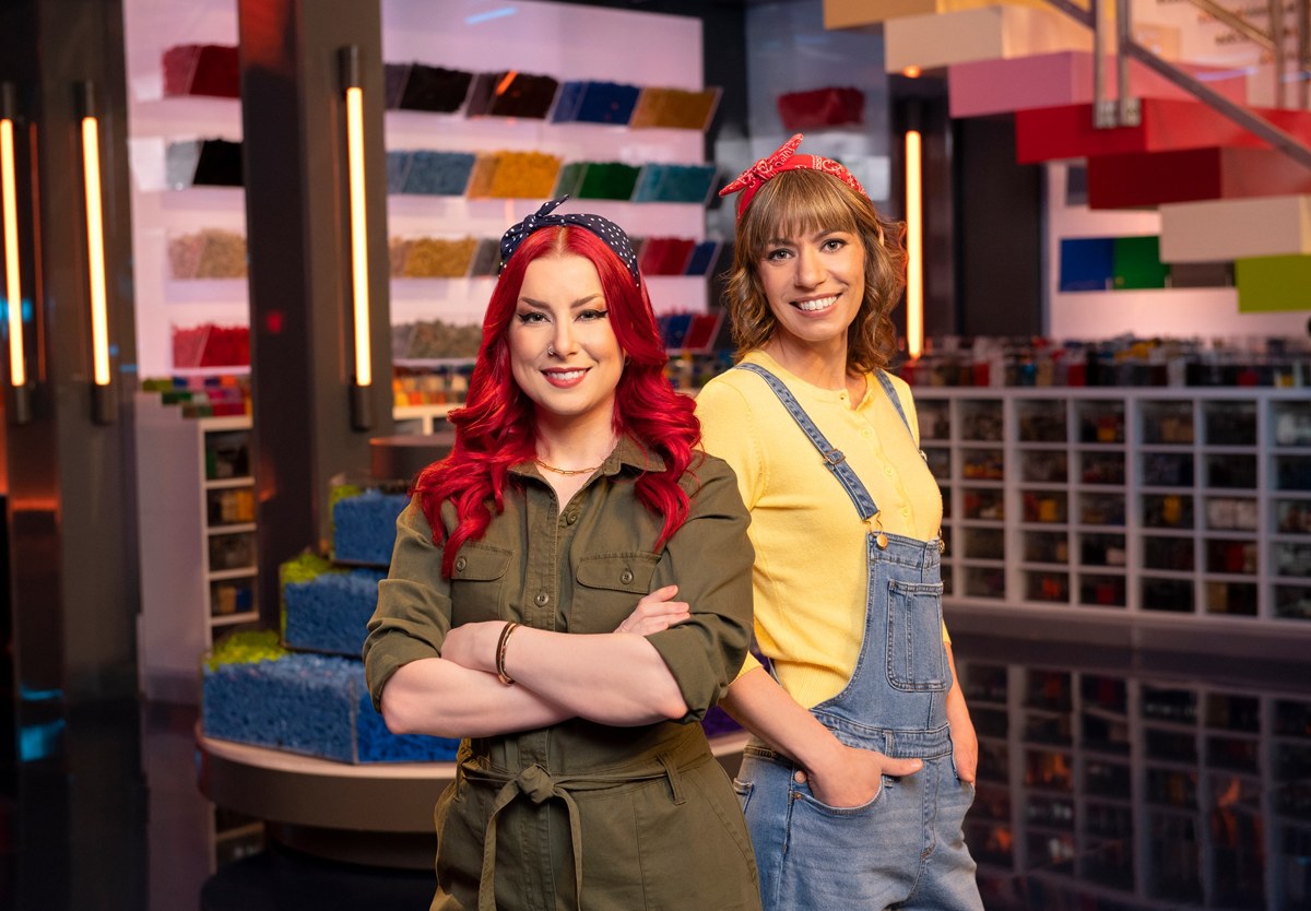 Natalie & Michelle, LEGO Masters US Season 2 team portrait