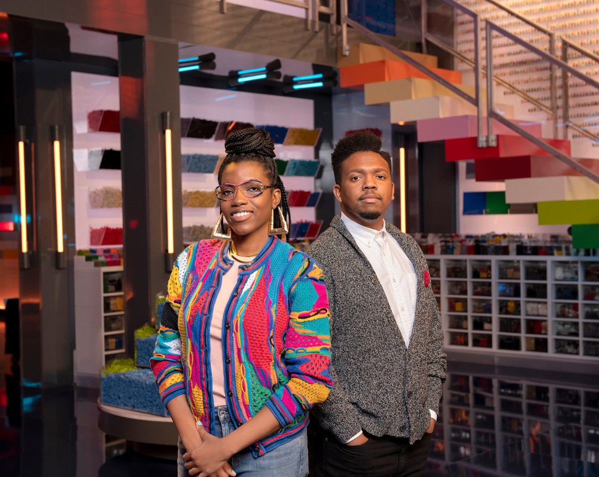 Syreeta & Randall, LEGO Masters US Season 2 team portrait