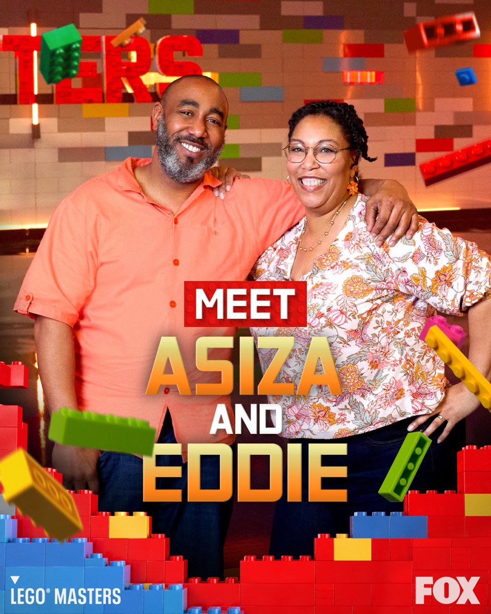 Eddie & Asiza, LEGO Masters US Season 3 team portrait