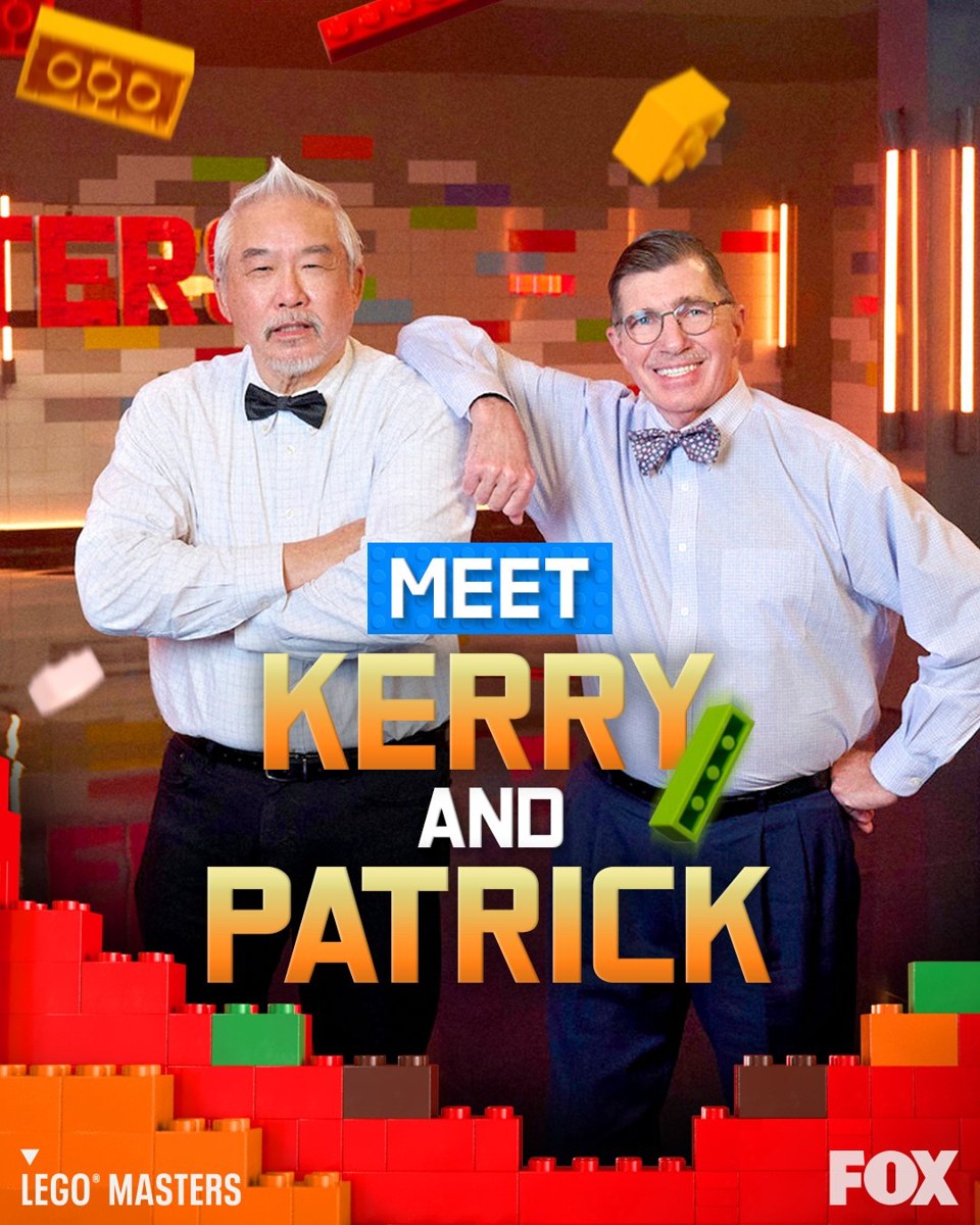 Kerry & Patrick, LEGO Masters US Season 3 team portrait