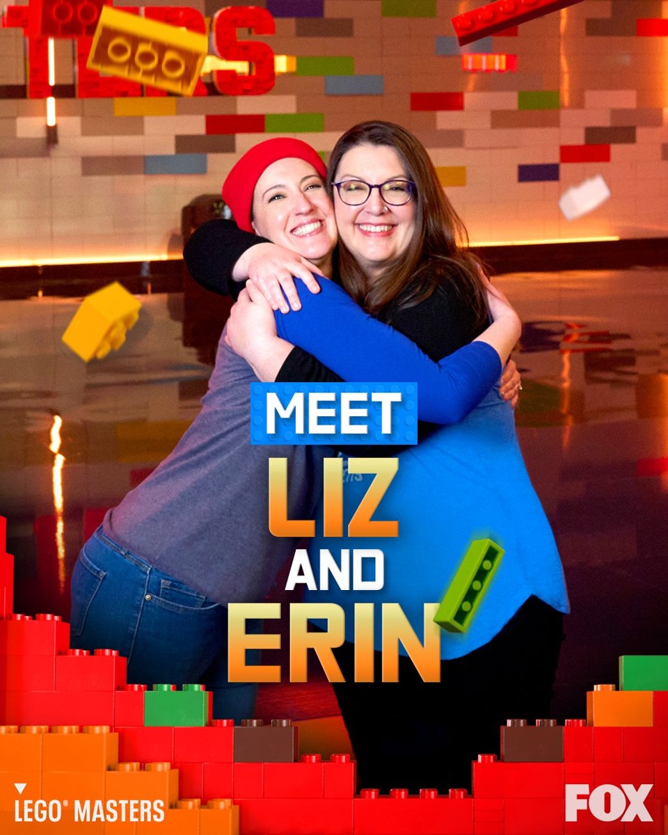 Liz & Erin, LEGO Masters US Season 3 team portrait