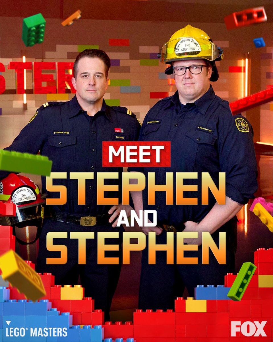 Stephen & Stephen, LEGO Masters US Season 3 team portrait