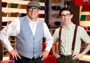 David (Poppy) & Ben, LEGO Masters US Season 4 team portrait