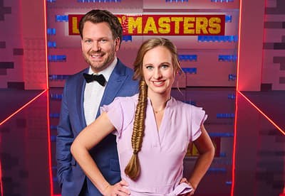 Corey & Rebecca, LEGO Masters US Season 5 team portrait