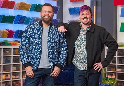 John & Justin, LEGO Masters US Season 5 team portrait