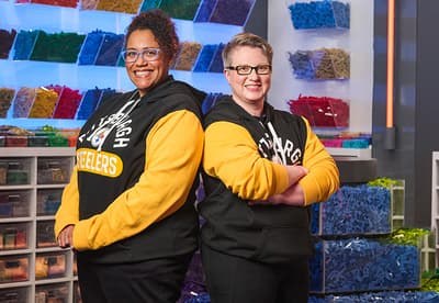 Marcella & Krista, LEGO Masters US Season 5 team portrait