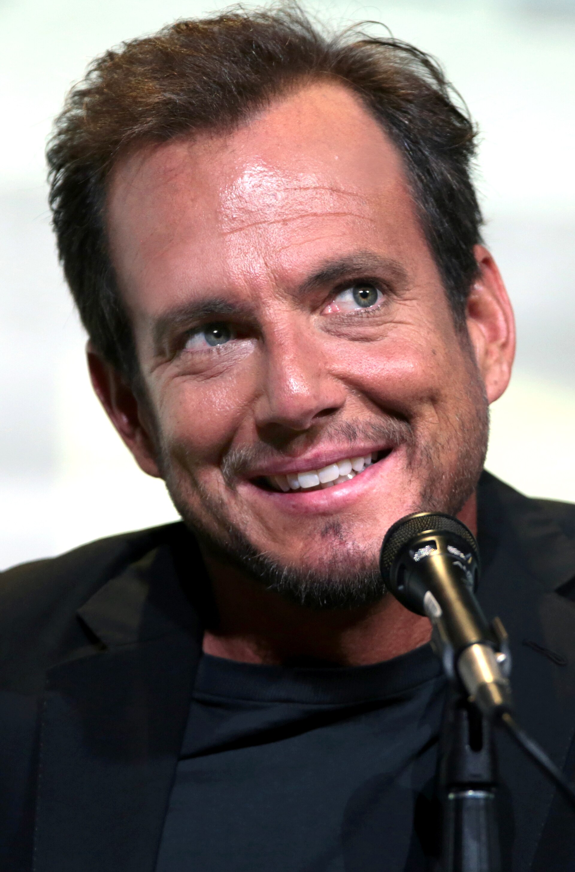 Will Arnett speaking at the 2016 San Diego Comic-Con International in San Diego, California.