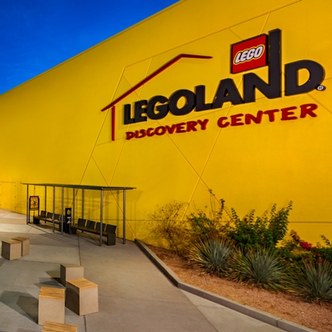 Exterior of LEGOLAND Discovery Center Arizona at Arizona Mills
