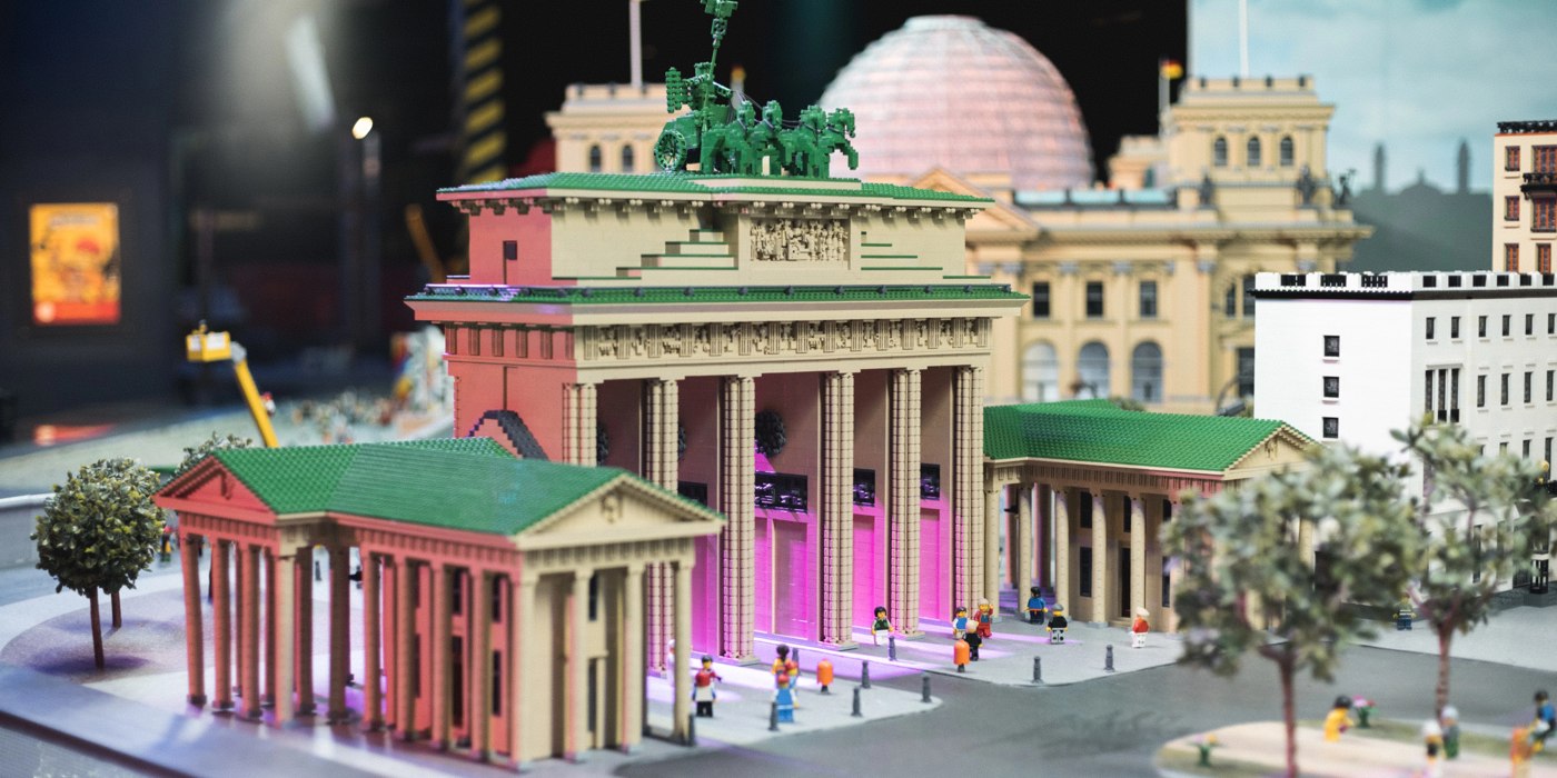 Brandenburg Gate model at LEGOLAND Discovery Centre Berlin