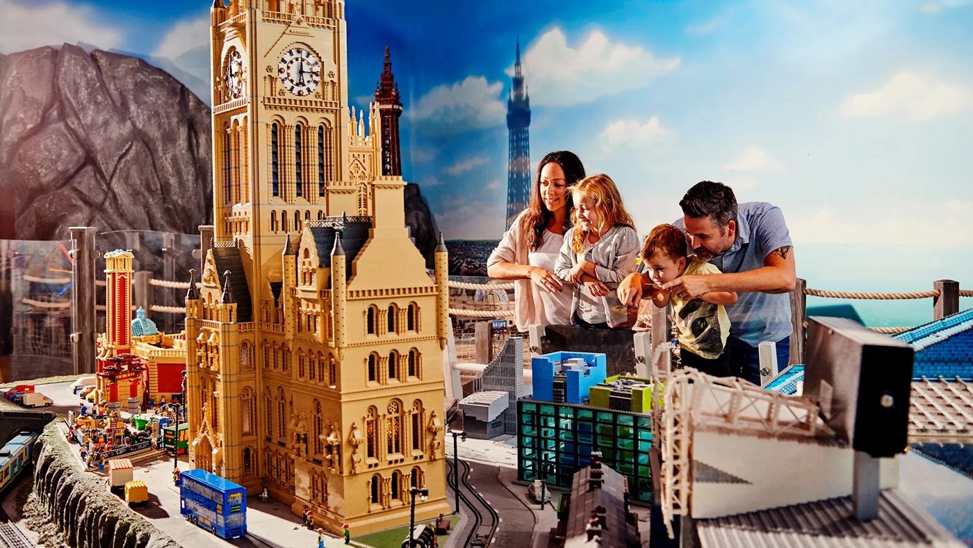 Manchester Town Hall model at LEGOLAND Discovery Centre Manchester