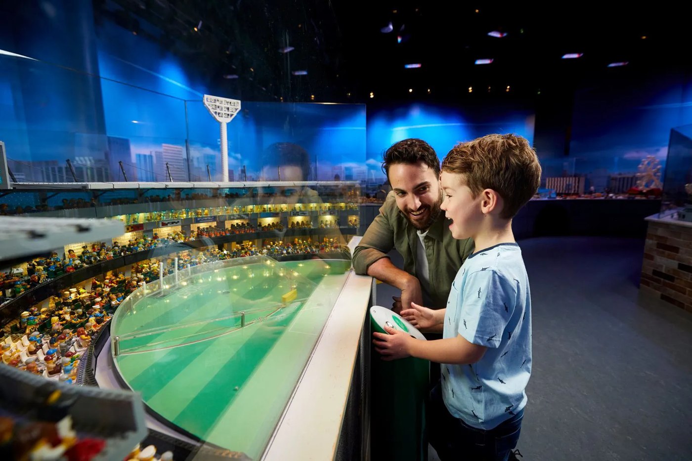Melbourne Cricket Ground model at LEGOLAND Discovery Centre Melbourne