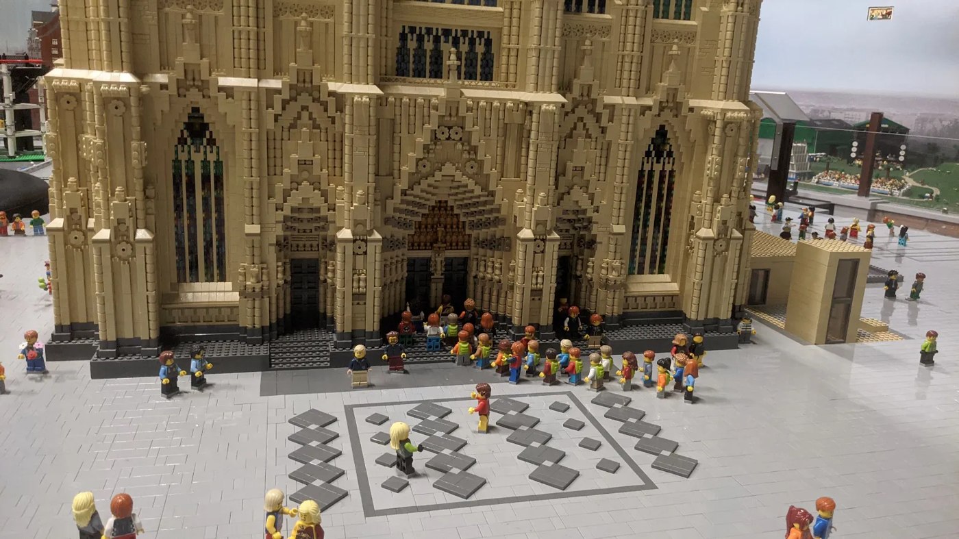 Cologne Cathedral model at LEGOLAND Discovery Centre Oberhausen