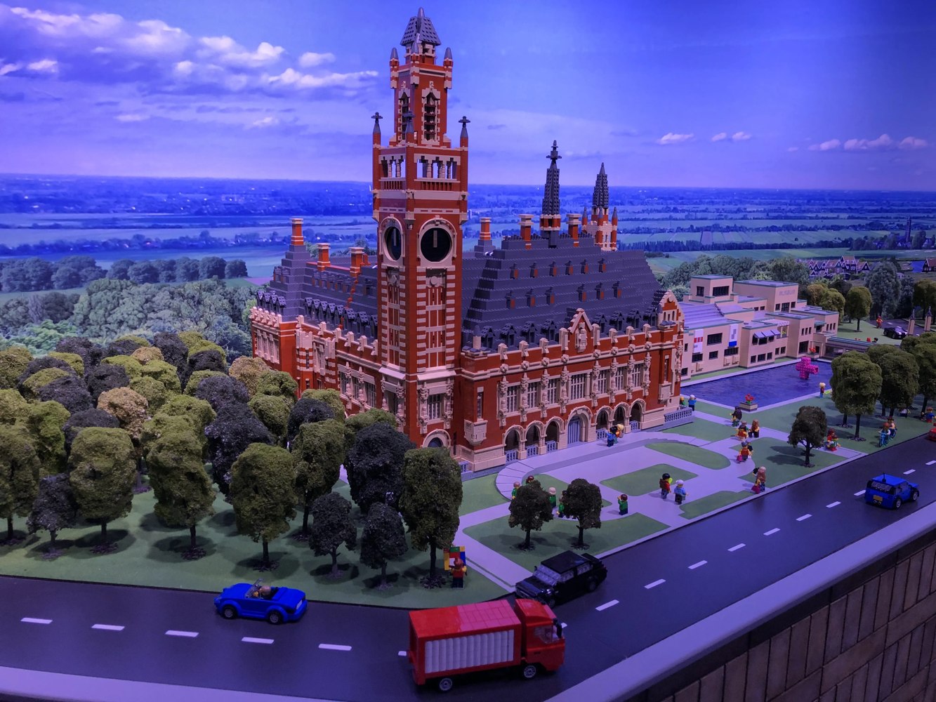 Peace Palace model at LEGOLAND Discovery Centre Scheveningen