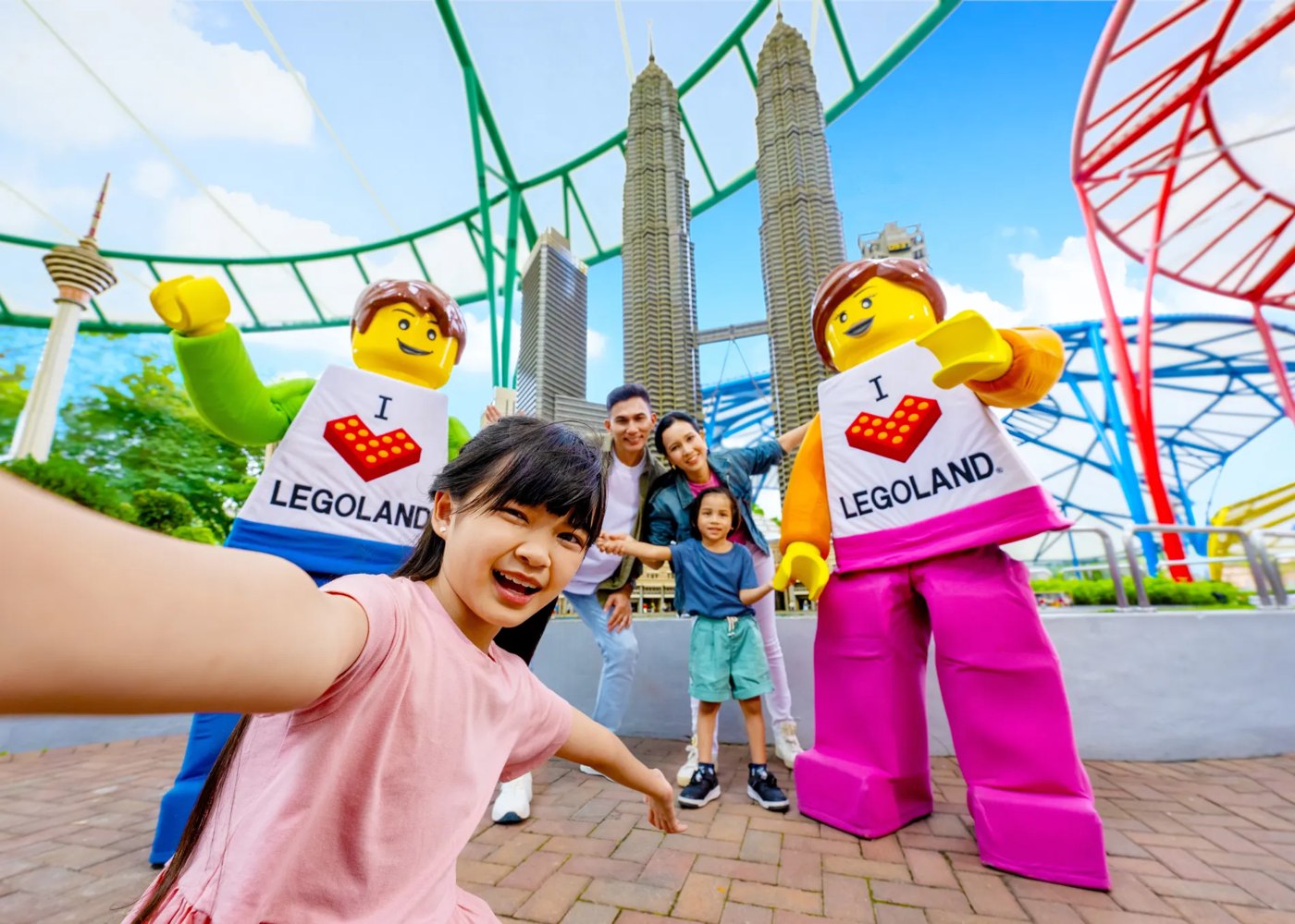 Visitors in MINILAND Kuala Lumpur at LEGOLAND Malaysia