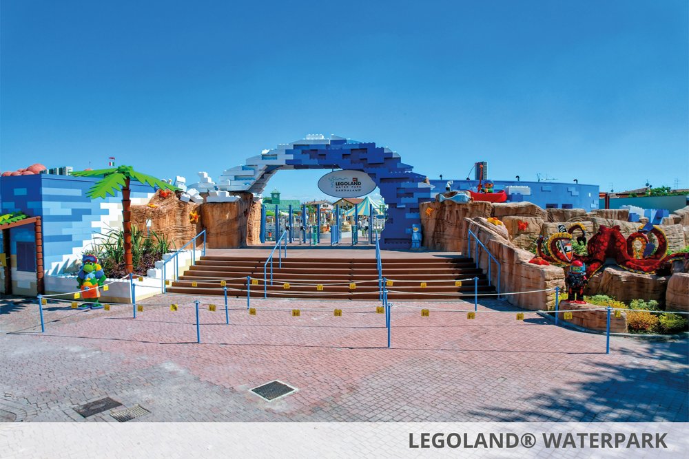 Entrance to LEGOLAND Water Park Gardaland